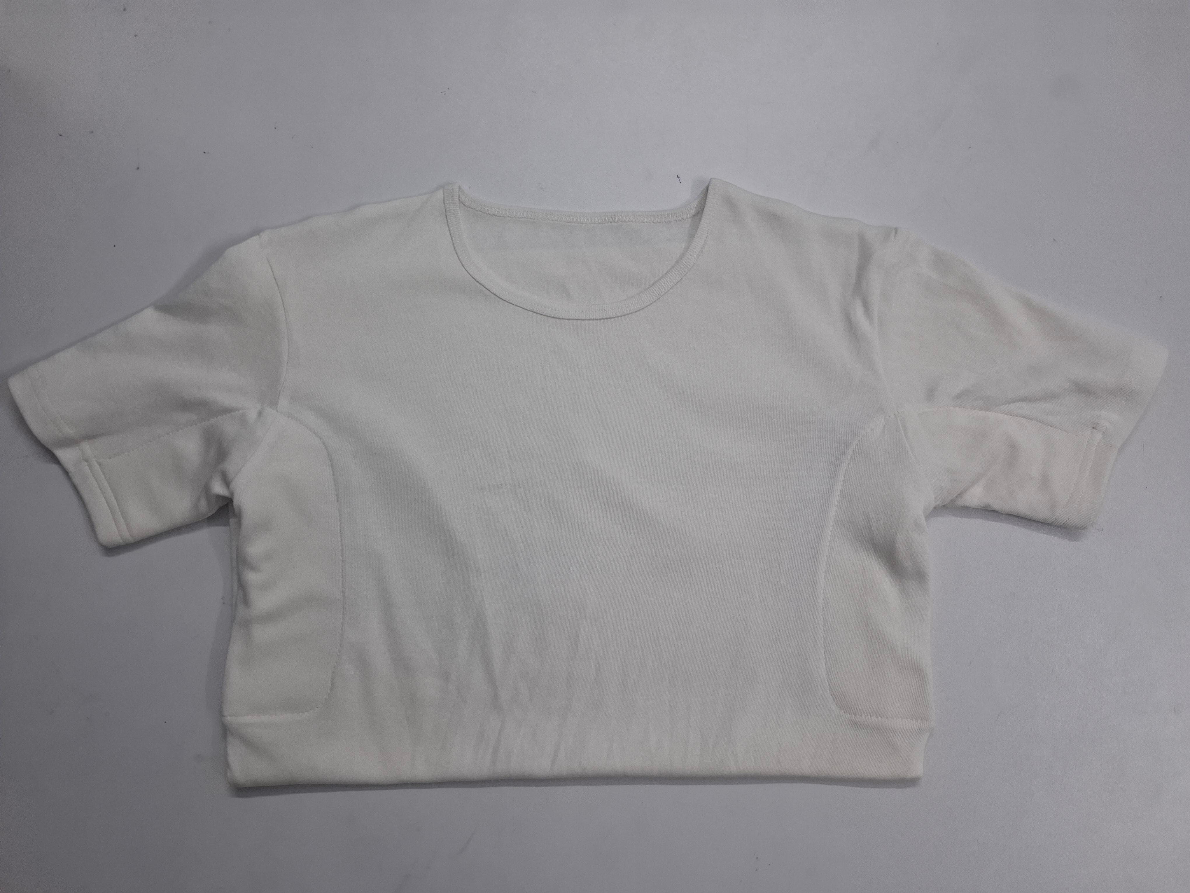 Premium sweatpad undershirt construction detail Bangladesh manufacturing