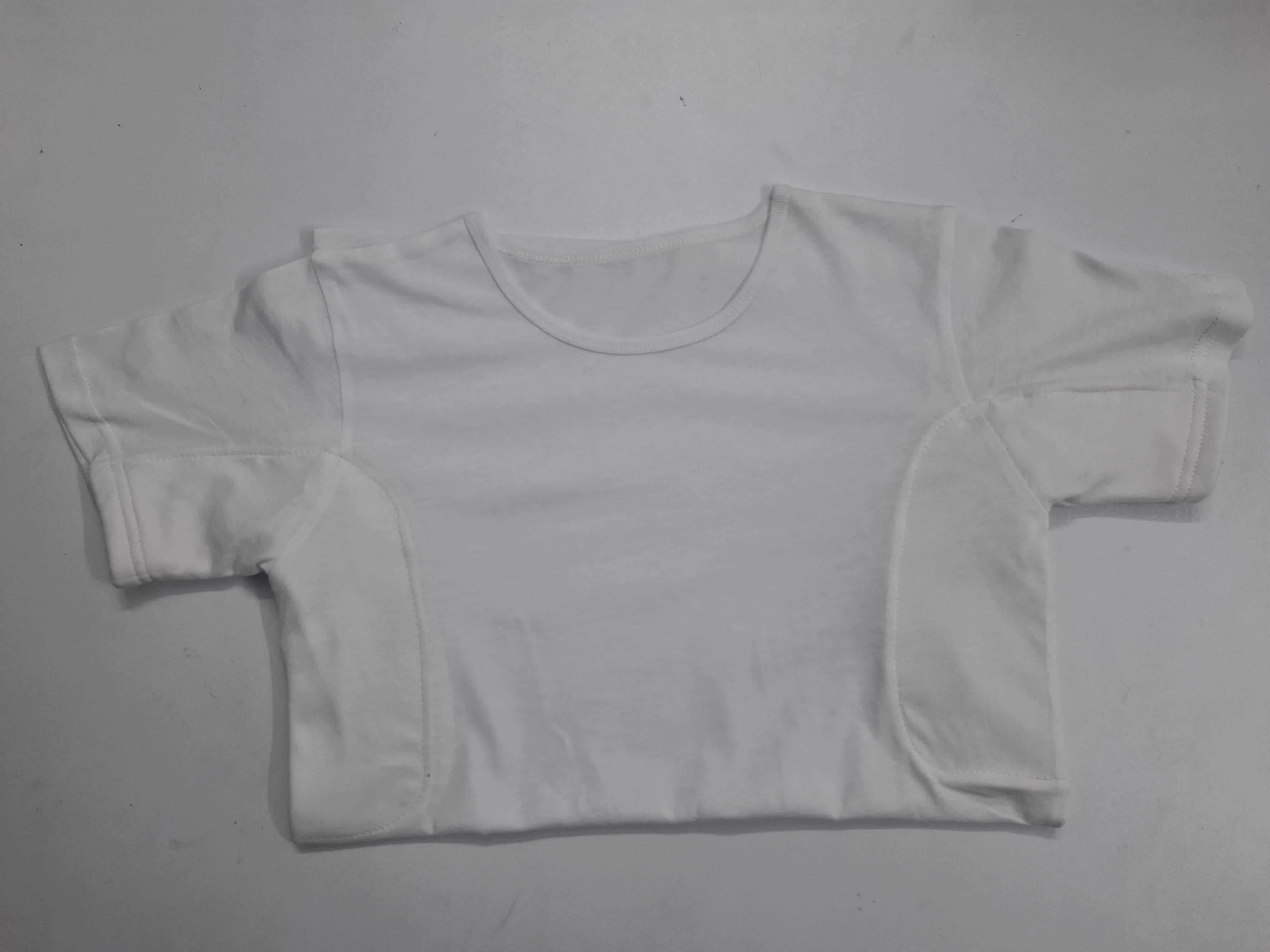 Premium sweatpad undershirt back view Bangladesh custom manufacturing