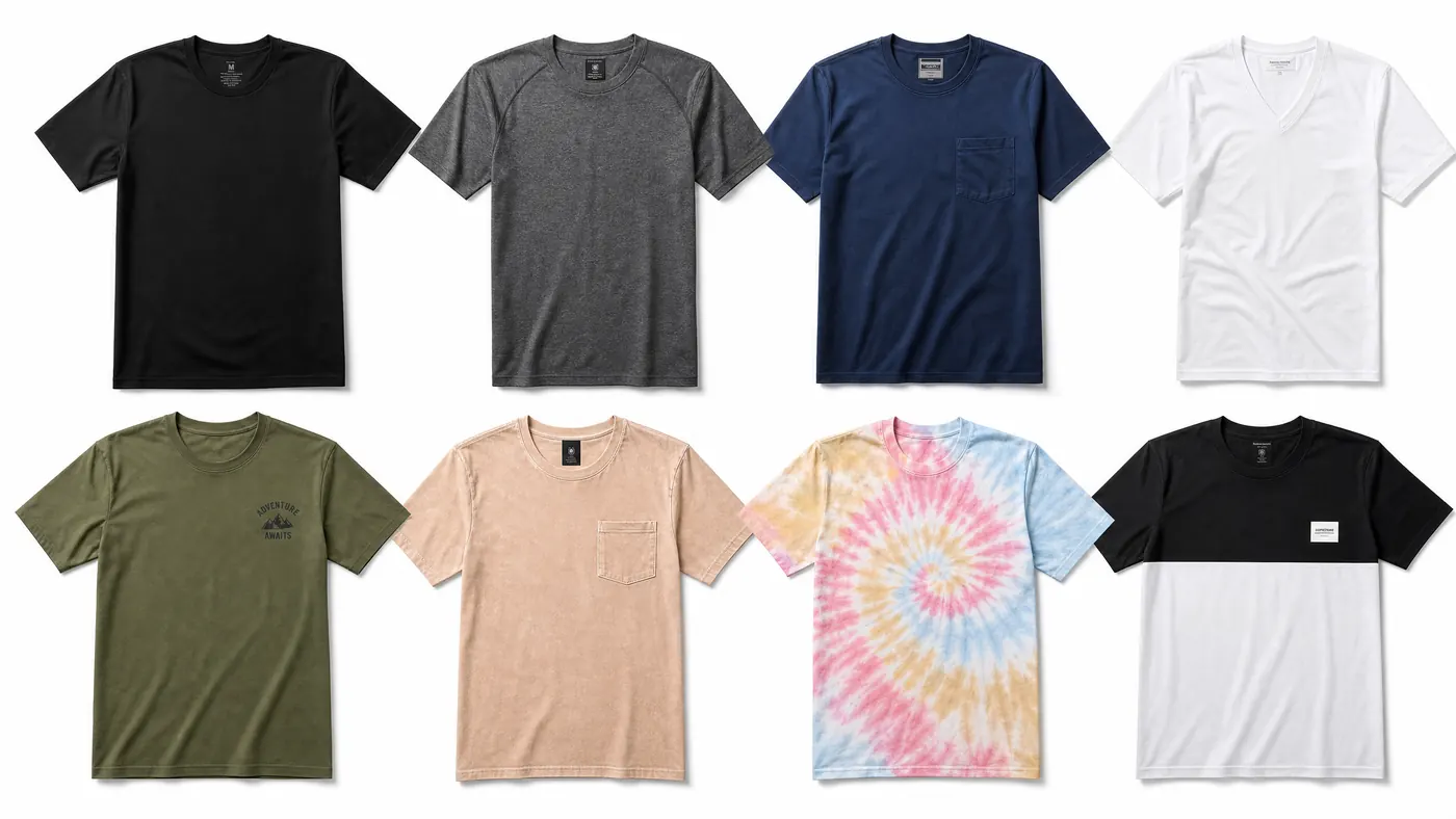 Custom wholesale T-shirt samples manufactured by Brandex Sourcing in Bangladesh