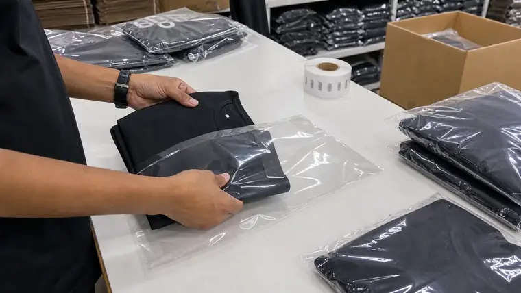 Sweden clothing wholesale supplier guide with Bangladesh private label polybag packing comparison