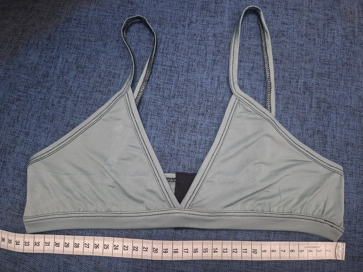 Real bra and panty measurement production proof by Brandex Sourcing Bangladesh underwear factory.